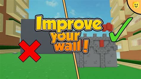 3 Tips To Improve Your Castle Wall Tutorial I Roblox Islands Youtube