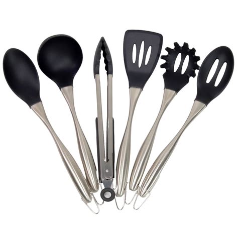 Norpro Grip Ez Solid Spoon Silicone And Stainless Steel