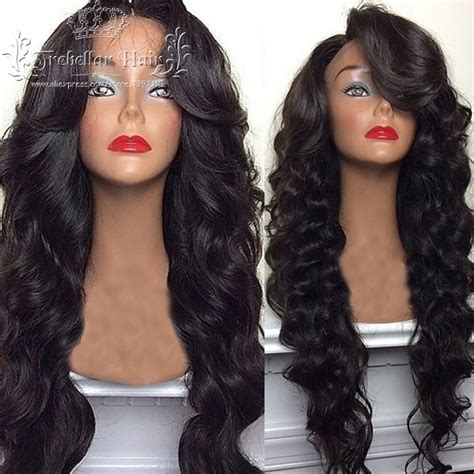 Brazilian Deep Body Wave Full Lace Human Hair Wig Best Lace Front Wig