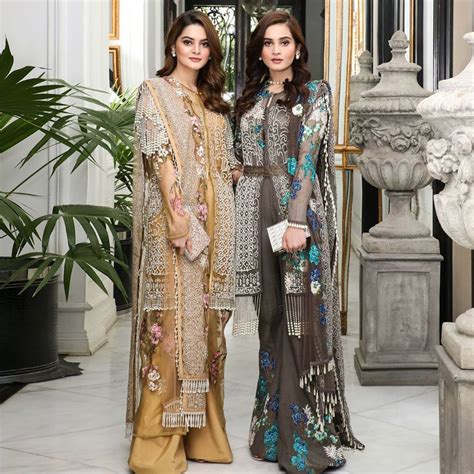 latest pakistani eid dresses 2021 for girls and women fashionglint
