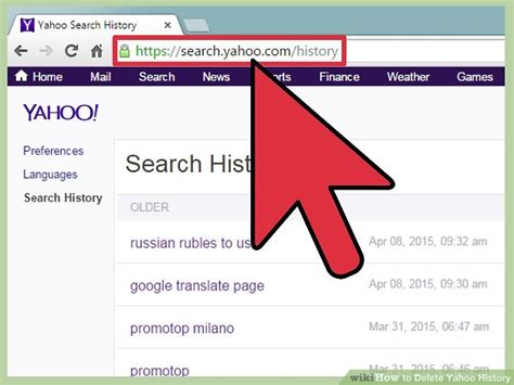 So, how can deleting yourself from the internet prevent companies from acquiring your info? How to Delete Yahoo History: 14 Steps (with Pictures ...