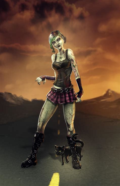 Zombie Girl By Orenk On Deviantart