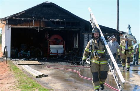 Firefighters Battle Garage Fire In Harmony Friday Cause Source