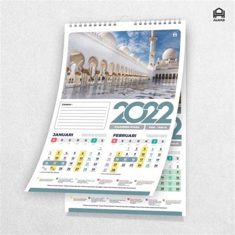 Jual Rds5 Kalender Puasa 2022 I Kalender Dinding I Ukuran 31x47 I D02