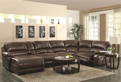 Red integument goes very well for those who plan to spend a romantic time in the living room with their partners. Best Sectional Sofas with Recliners and Chaise - HomesFeed