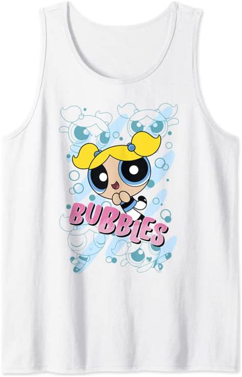 Cn The Powerpuff Girls Bubbles Moves Tank Top Clothing