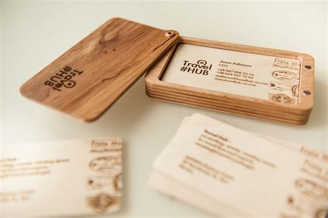 Wooden Business Cards Wooden Cards Engraved Wooden Business Etsy