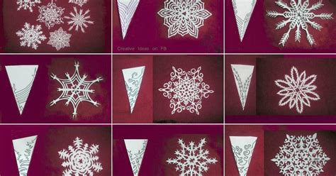 How To Cut And Create Beautiful Paper Snowflakes