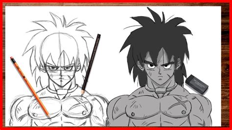 Como Desenhar O Broly Dragon Ball Super Youtube