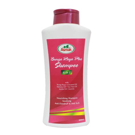 Shampoo santan bagus untuk merawat: Shampoo Bunga Raya Asmak Merawat Rambut Gugur | AsmakGo