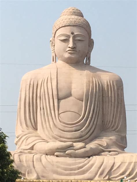 Foot Great Buddha In Bodhgaya India