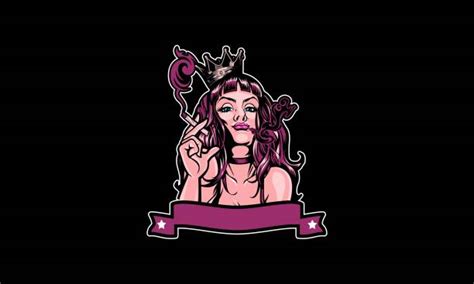 Best Woman Smoking Weed Illustrations Royalty Free Vector Graphics