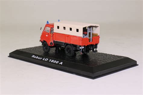 Atlas Editions 7147 012 Robur Lo 1800 A Fire Truck Spain 133059