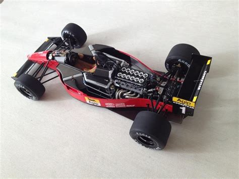 Tamiya ferrari f1 | community of motor racing modelers. Ferrari 641/2- tamiya 1/12 | Car model, Racing car model, Ferrari