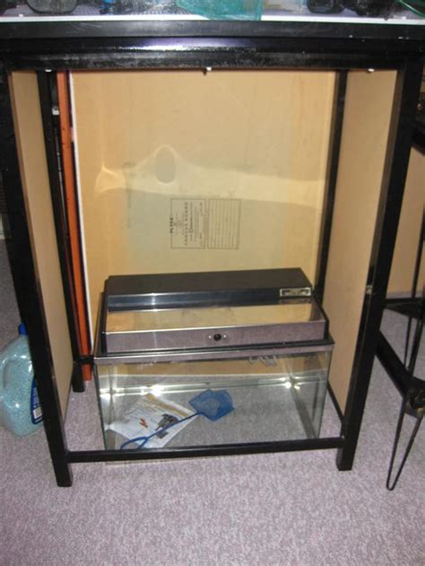 30 Gal Complete Set Up Aquarium With Hd Steel Framed Stand Saanich