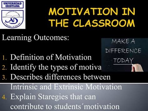 Motivating Students To Learn