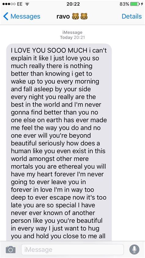 Relationship Paragraphs Cute Text Messages Cute Texts For Him