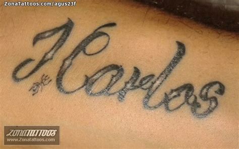 Maybe you would like to learn more about one of these? Tatuaje de Carlos, Nombres, Letras
