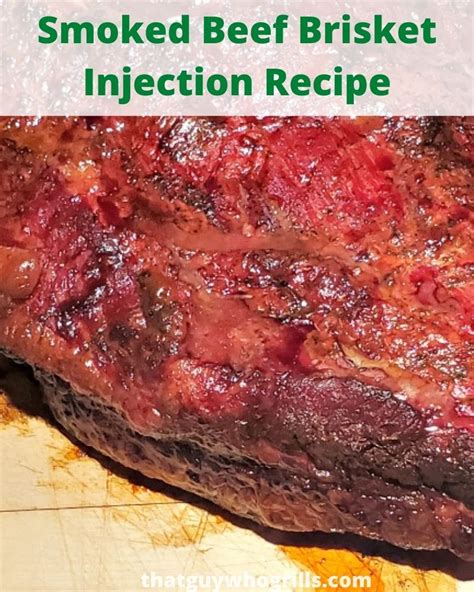 Roast Beef Injection Marinade Recipe