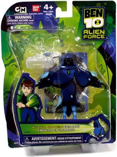 Ben 10 Alien Force Alien Collection Big Chill 4 Action Figure Cloaked