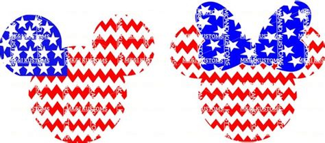 4th July/ Minnie Mouse Svg/ Mickey Mouse Svg/ Disney Svg/ 4th