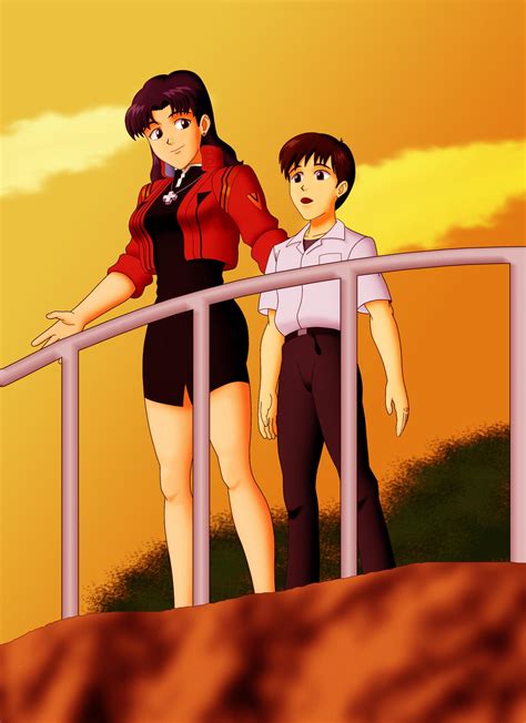 misato x shinji love deviantart favourites