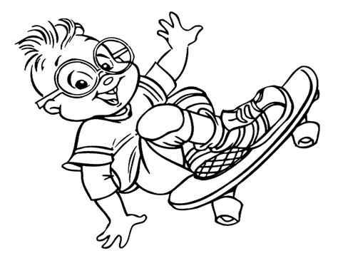 Free Coloring Pages Alvin And The Chipmunks Download Free Coloring