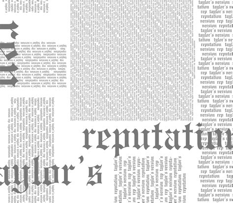 Taylor Swift Reputation Taylors Version Redesign Behance