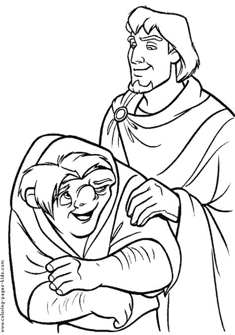 The Hunchback Of Notre Dame Coloring Pages Coloring Pages For Kids