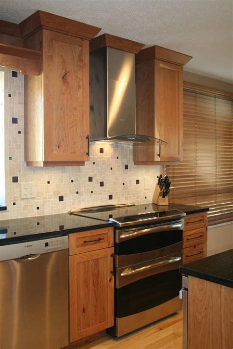 You can only order diamond products through knowledgeable cabinet dealers who provide the service and support needed to ensure a successful project. Shaker Style Kitchen Range & Hood - Rustic - Kitchen ...