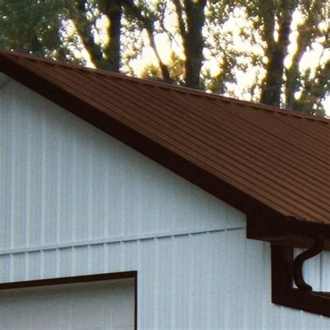 Fabral 96 In Shelterguard Exposed Fastener Galvanized Metal Roof Panel