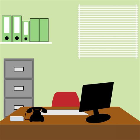 Office Background Illustration Free Stock Photo Public Domain Pictures