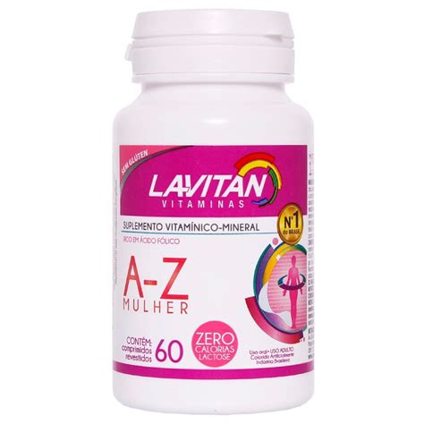 Lavitan Mulher Vitaminas A Z 60 CÁpsulas Cimed