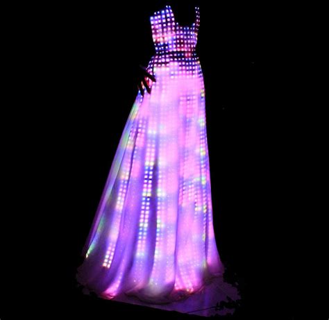 Cutecircuit Aurora Dress Light Up Dresses Led Dress Aurora Dress