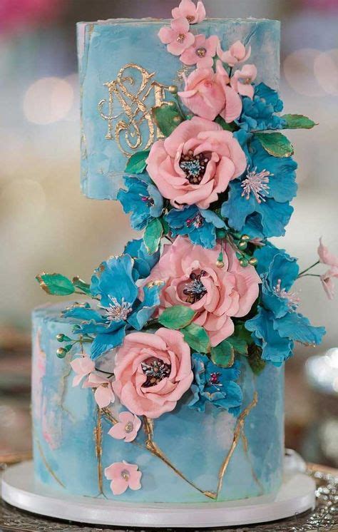 43 Best Pale Blue Wedding Cakes Ideas In 2021 Wedding Cakes Pale