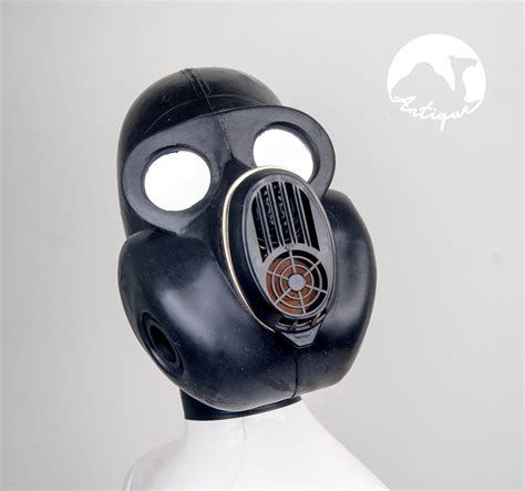 Halloween Gas Mask With Mirror Lenses Etsy Uk