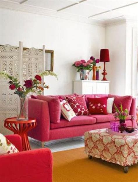A living room can serve many different functions, from a formal sitting area to a casual living space. Fresh Ideas Living Room with Pink Color - Home Design ...