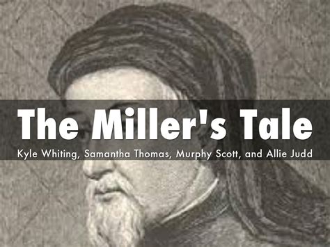 The Millers Tale By Kyle Whiting