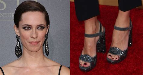 Rebecca Halls Sexy Feet And Ankle Tattoo At Ballet Fashion Gala