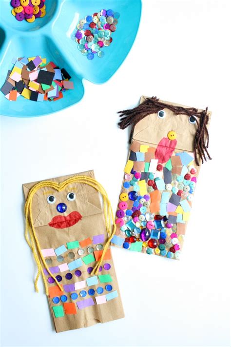 Paper Bag Puppet Art Invitation Fantastic Fun And Learning