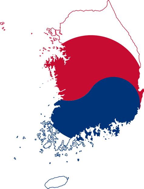 South korea flag png and transpa clipart cleanpng. File:Flag-map of South Korea.svg - Wikimedia Commons