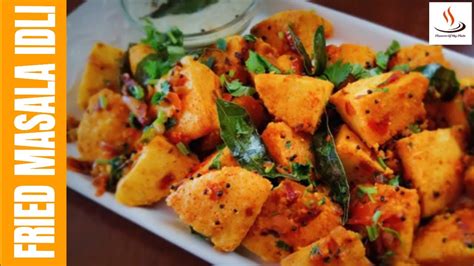 Fried Masala Idli Recipe How To Make Idli Fry Quick And Easy Tea Time Snack Youtube