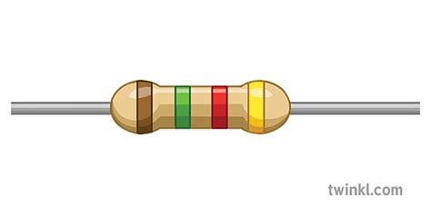 Resistor 1500 Ohm Sains Desain Teknologi Sekunder Illustration Twinkl