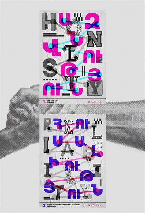 Typographic Posters On Behance
