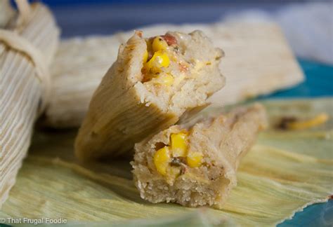 Cheesy Sweet Corn Tamales Recipe That Frugal Foodie