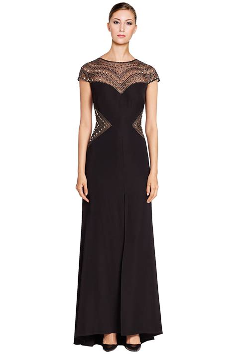 Aria Gown Evening Gown Dresses Cap Sleeve Evening Gowns Gowns Dresses