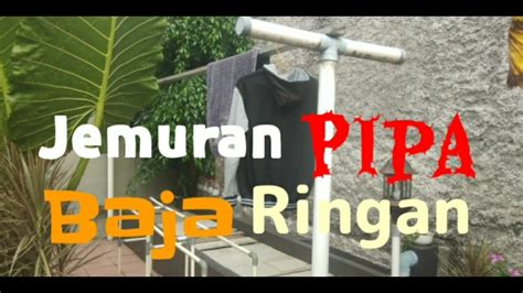 Jemuran baju ini cocok untuk ruang yang sempit, karena jemuran lifting di design berada di atas plafon/atap rumah sehingga. DIY Ide Kreatif Cara Membuat Jemuran Pakaian Dari Pipa ...