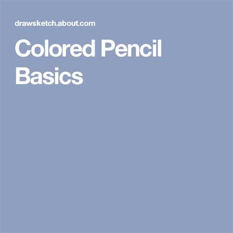 Colored Pencil Basics Colour Pencil Shading How To Shade Colored