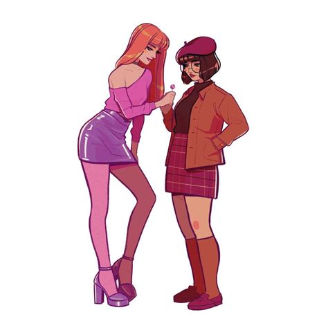 Daphne And Velma Daphne Blake Character Inspiration Character Art Character Design Pretty