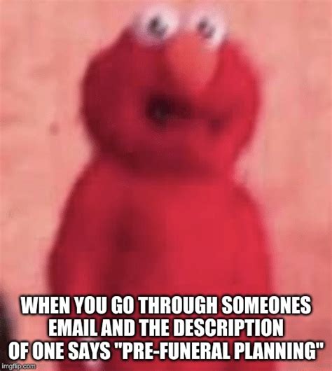 Scared Elmo Meme Posted By Ryan Cunningham